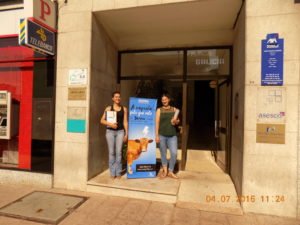 Campaña a pié de calle