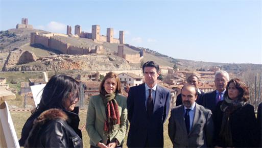 El ministro de Industria, Energía y Turismo presenta el nuevo proyecto del Parador de Molina de Aragón