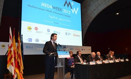 José Manuel Soria inaugura la IX edición de la Semana Mediterránea de Líderes Económicos