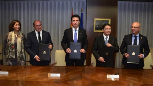 José Manuel Soria preside la firma de un Memorando de Entendimiento entre el Minetur, la OMT y el Instituto de Turismo de Murcia